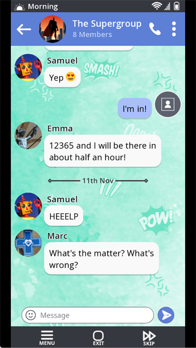 给你的生活发短信