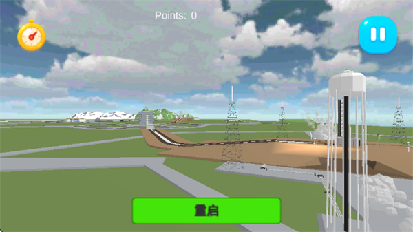 太空火箭手动发射器