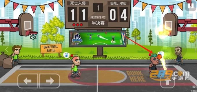 篮球战役游戏中文版