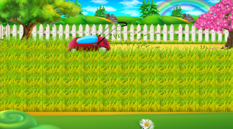 游乐园清洁和修理