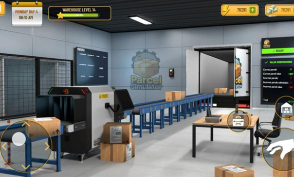 包裹递送模拟器3D