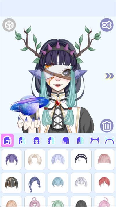 怪物女孩换装游戏