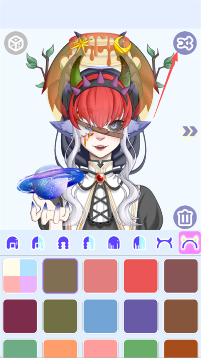 怪物女孩换装游戏