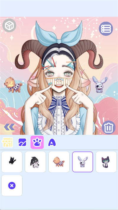 怪物女孩换装游戏