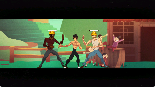 李小龙进入比赛