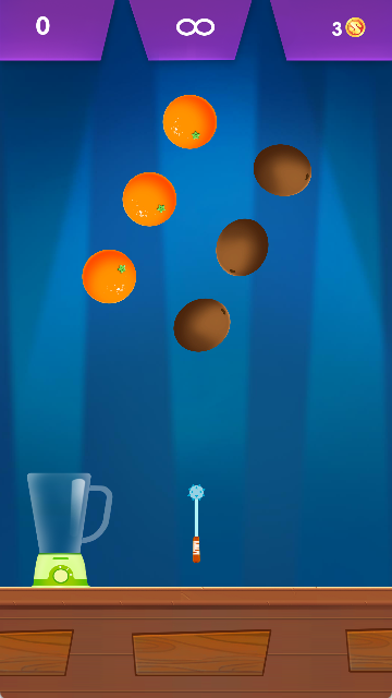 旋转切水果游戏截图2