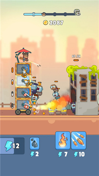 向火柴人开火游戏截图2