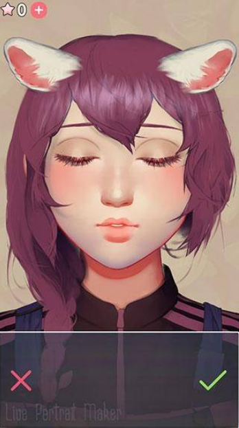 动态肖像捏脸女生版