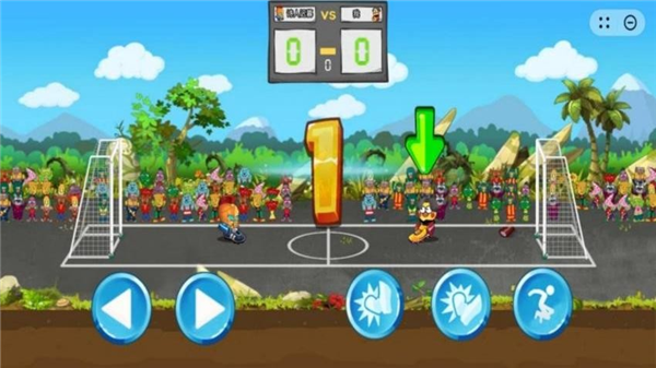 暴走足球大乱斗游戏