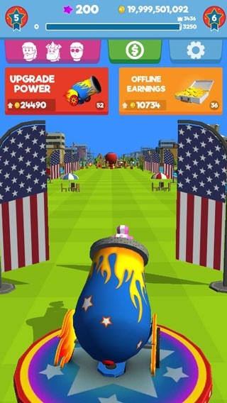 大炮飞人游戏截图3