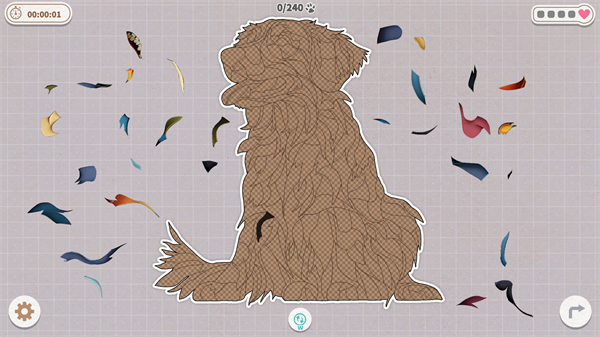 挤在一起的狗狗手机版