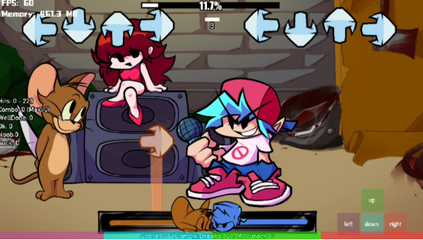 周五夜放克猫和老鼠地窖秀模组