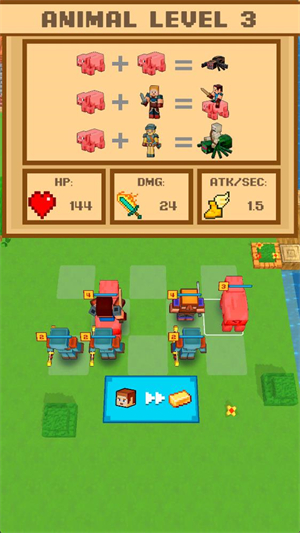 方块创世合成与对战