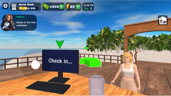海滩酒店模拟器
