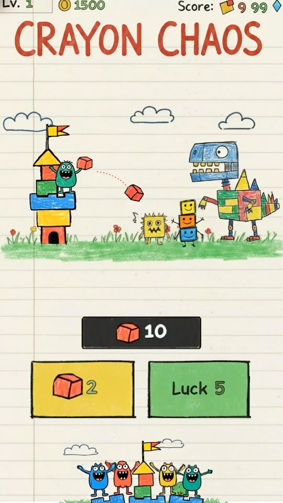 蜡笔防御战截图4