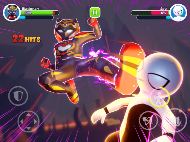 火柴人融合之战3D截图1