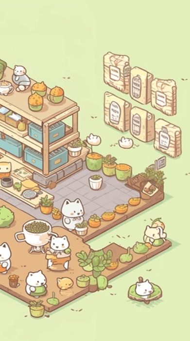 喵喵咖啡馆截图3