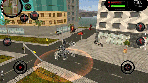 变形鲨鱼机器人截图3