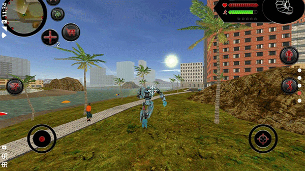 变形鲨鱼机器人截图2