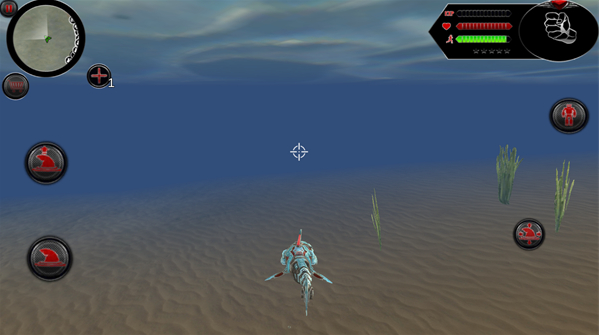 变形鲨鱼机器人