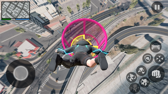 超级英雄绳索截图1