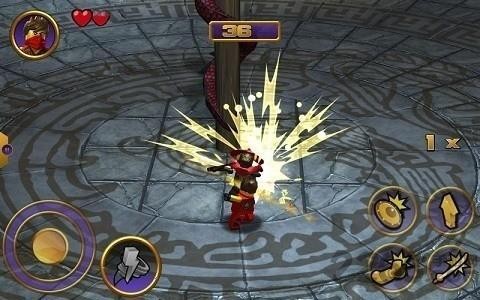 乐高幻影忍者元素之战游戏