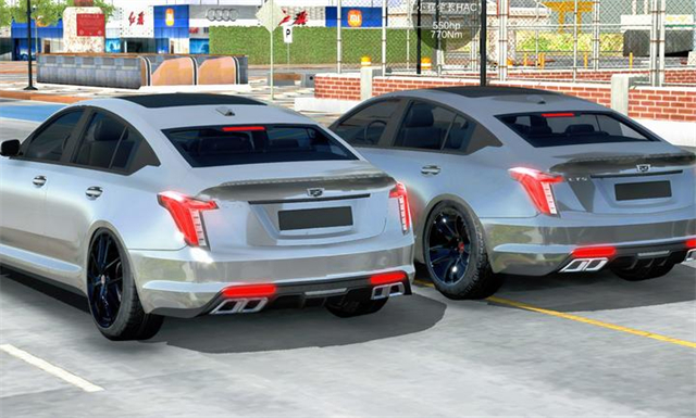 手动挡停车场凯迪拉克CT5截图3