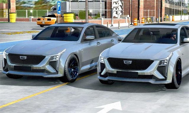 手动挡停车场凯迪拉克CT5截图4