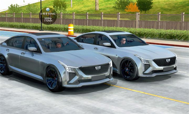 手动挡停车场凯迪拉克CT5截图2