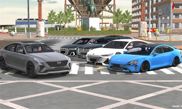 手动挡停车场凯迪拉克CT5