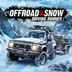 雪地越野泥泞跑者