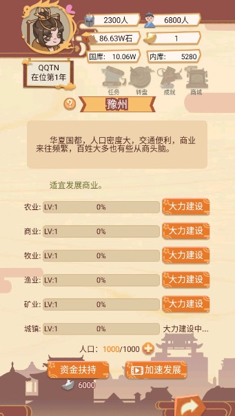 回到古代当皇帝