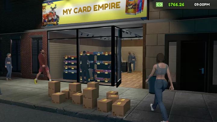 TCG卡牌商店模拟器手机版截图1