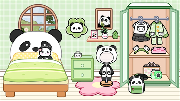 优优的娃娃装扮小屋