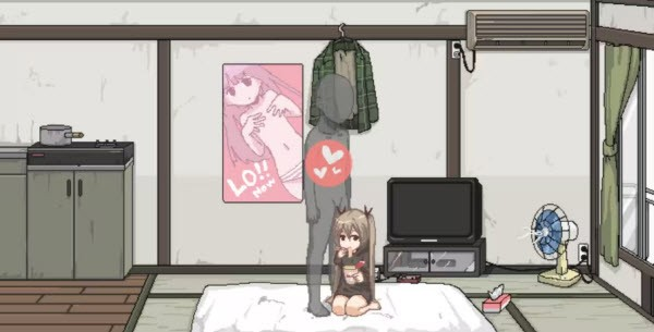 每天和家里蹲妹妹一起生活