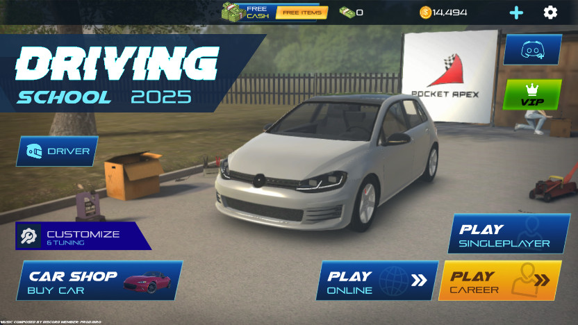 汽车驾驶学校CarDriving