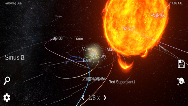 太阳系模拟器手机版截图5
