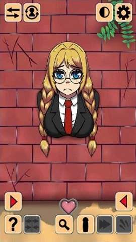 意外卡墙的少女截图4
