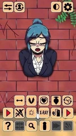 意外卡墙的少女截图3