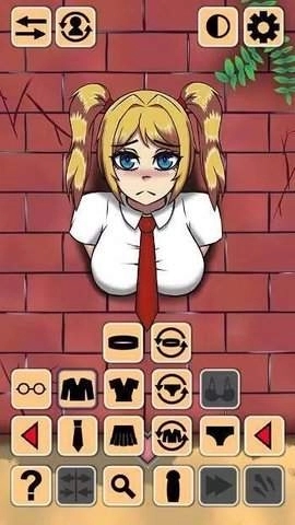 意外卡墙的少女截图1
