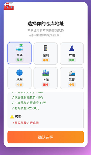 电商经营模拟器