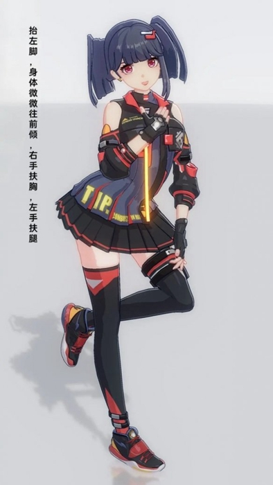 手办模特正版