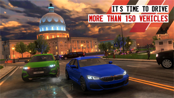 Driving School sim汉化版截图1