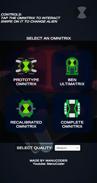 少年骇客omnitrix模拟器