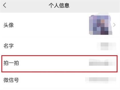 微信拍一拍文字设置教程